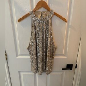 Sparkling Silver women’s top